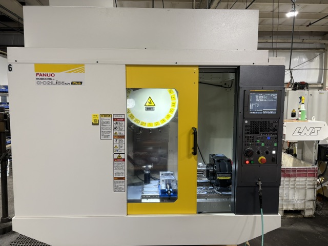 2023 FANUC D21 LIB5 ADV Plus CNC Robo Drill